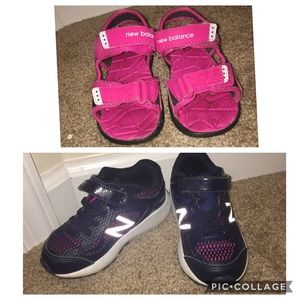 Toddler girls New Balance shoes